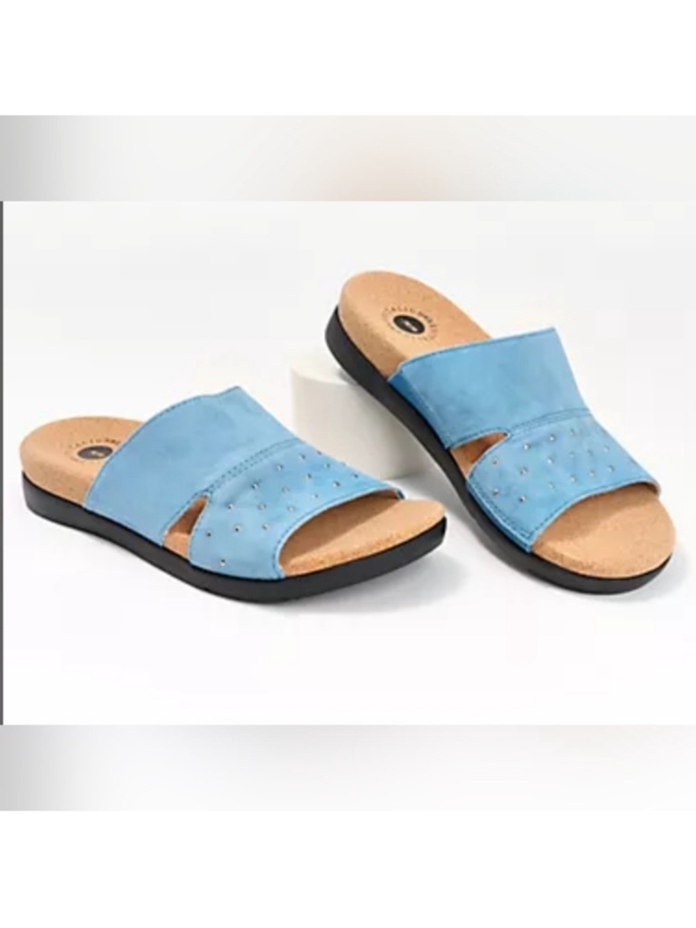 🆕 Revitalign Lucy Stud in Sandstone Blue Sandal 6.5